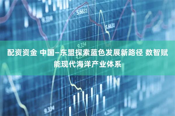 配资资金 中国—东盟探索蓝色发展新路径 数智赋能现代海洋产业体系